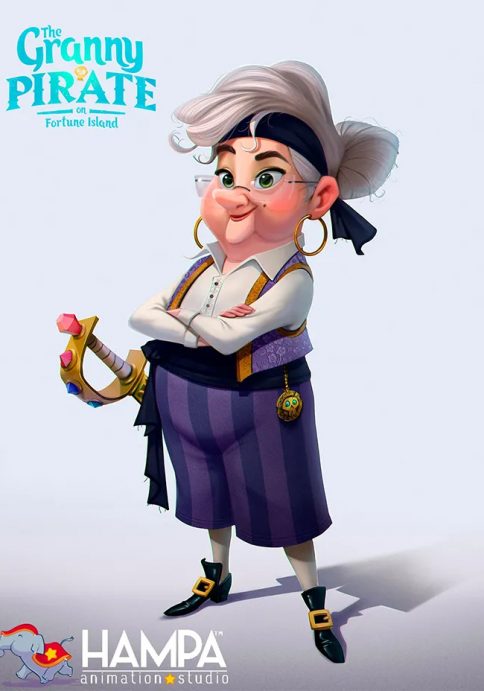 La Abuela Pirata y la Isla de la Fortuna